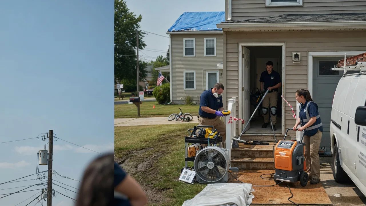 Water Damage Repair in New Albany, OH near me